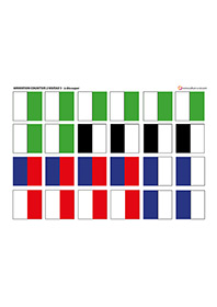 Animation cognitive niveau 3, pièces à découper